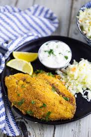 Spread mustard over both sides of fillets; Southern Pan Fried Catfish Recipe The Gracious Wife