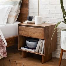 Anton Solid Wood Nightstand In 2020 Wood Nightstand Bedroom Night Stands Furniture