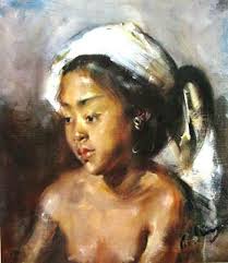 Lukisan Original Karya Pelukis Maestro Terkenal Lukisan Karya Antonio Blanco Indische Schilderijen Kunststijlen Schilderij