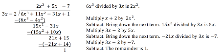 Dividing Polynomials College Algebra