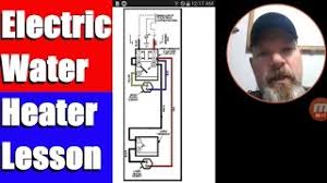 If you find that you have a burned or bad thermostat on your electric water heater, here is how to replace the thermostat in your water heater. Electric Water Heater Lesson Wiring Schematic And Operation Youtube