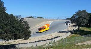 It's gross tonnage is 44127 tons. This Is The Oscar Mayer Wienermobile On The Corkscrew At Laguna Seca Carscoops