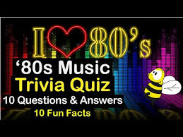 Looking back at movies of the time, they have a. 1980s Music Quiz Video 10 Fabulous Questions Quiz Beez