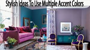 For the most part this is an amazingly simple concept that can really do you no wrong. 25 Stylish Ideas To Use Multiple Accent Colors Wall Interior Design Youtube