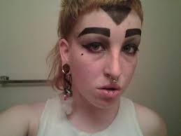 Weird Scary Strange Eyebrow Severe Bad Eyebrows Crazy Eyebrows Funny Eyebrows