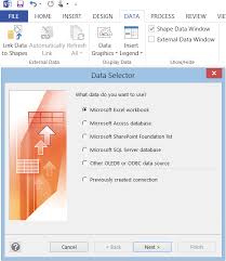 Updating The File Path Of Data Linked Excel Tables In Visio Bvisual