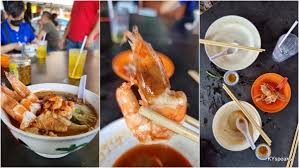 If you're planning to splurge, opt for their prawn mee special, pricy but comes with extra prawns. Chunky Prawns Tasty Noodles At San Peng Prawn Mee Free Malaysia Today Fmt