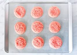 Mix in the egg and vanilla until well combined. 3 Ingredient Strawberry Cake Mix Cookies I Heart Naptime