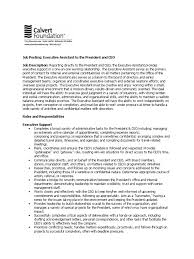 Answering calls, taking messages and handling managing databases. Executive Assistant Job Description For Lisa Hall Secretary Board Of Directors