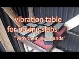 Diy Vibrating Table For Paving Slabs Paving Slabs Paving Diy Table