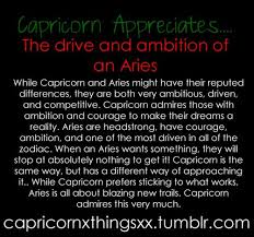 Capricorn And Aries Tumblr Aries Capricorn Compatibility