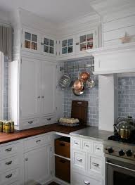 Smoke Glass Subway Tile Light Blue Kitchens Kitchen Inspirations Kitchen Design