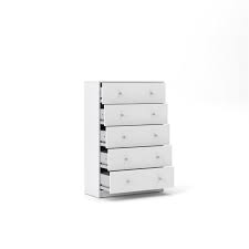Check spelling or type a new query. Levan Home Modern White Tall 5 Drawer Chest Bedroom Dresser Lh 435978