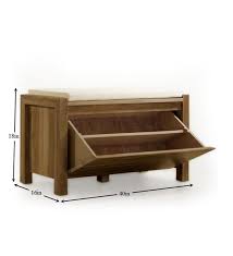 Cinnamon Mango Wood Shoe Rack And Bench By Mudramark Online Shoe Racks Furniture Pep Muebles De Entrada Muebles Para Zapatos Muebles Para Guardar Zapatos