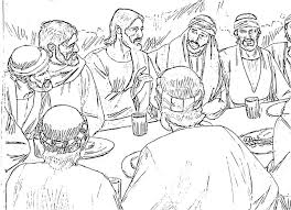 Last Supper 1 Jpg 1 280 926 Pixels Bible Coloring Pages Jesus Coloring Pages Bible Coloring