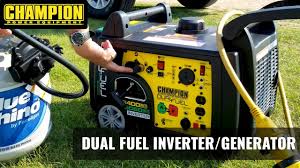 Champion 3400 watt dual fuel generator. Champion Power Equipment 3400 Watt Dual Fuel Generator Youtube