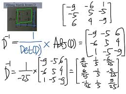 Nilai determinan suatu matrix persegi berordo 3x3 adalah penjumlahan dari hasil kali semua elemen suatu baris / kolom matriks tersebut dengan kofaktor. Mencari Invers Matriks 3x3 Menggunakan Matriks Kofaktor Math Showme