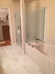 Agean Marble Walls And Tub No Grout Tile For Floor From Home Depot Black Marble Bathroom White Marble Bathrooms Bathroom Flooring