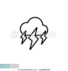 Polish your personal project or design with these brainstorm transparent png images, make it even more personalized and more attractive. Storm Cloud Vector Icon Rainstorm Symbol Meteorology Sign Graph Symbol For Travel Tourism And Weather Web Site And Apps Canstock