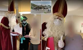 The destruction of the earth. Covid Infected Santa Visits Belgium Care Home And Kills 18 Residents After 121 Fell Ill In Outbreak Daily Mail Online