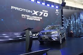 So far the x70 in malaysia was sold as cbu import from china, however a year after its launch the ckd assembled units started all ckd variants have received a marginal reduction in price. 2020 Proton X70 Suv Launched In Brunei The Edge Markets