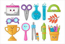 conjunto de material escolar kawaii volta ao conceito escola personagens desenhos animados bonitos en 2021 art facile gribouillage fournitures scolaires simples gribouillis coloriage nounours avec mouchoir