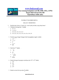 Maybe you would like to learn more about one of these? Latihan Soal Matematika Pangkat Tak Sebenarnya Kelas 9 Smp