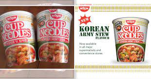 Buy your favorite korean noodles, instant soups, ramen noodles online, sourced directly from korea and wide selection of great korean instant noodle brands such as paldo, ottogi and nongshim. Nissin S Pore Now Has Korean Army Stew Flavoured Instant Noodles For S 1 50 Mothership Sg News From Singapore Asia And Around The World