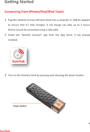 The sandisk connect wireless flash drive puts wireless media streaming and. Sdws4 Wireless Flash Drive User Manual Connectv2 Um Ios V4 3x Sandisk