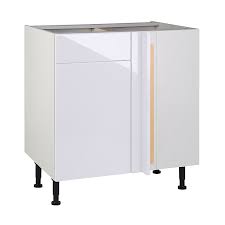 Notice de montage utrusta rangement pivotant element dangle 60215291 metod structure element bas dangle 20205519 utrusta charn av amort integre cuisine 10427262. Meuble De Cuisine Gossip Blanc D Angle Facade 1 Porte Kit Fileur Caisson Bas L 80 Cm Castorama