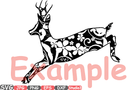 Download Christmas Reindeer Mascot Animal Flower Woodland Monogram Cutting Svg Baby Papa Mama Deer Santa Cricut Design Studio3 Cameo Dxf Zoo 385s By Hamhamart Thehungryjpeg Com