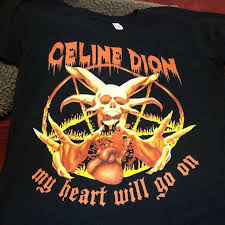 Este sencillo ha tenido una tremenda acogida, llegando. Ruined Childhood Fan Shirts Celine Dion Metal T Shirts