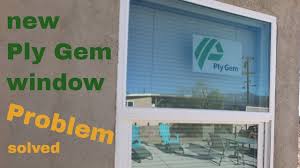 Ply gem vista series vinyl windows offer superior performance at an entry level price point. Problem With New Ply Gem Window Youtube