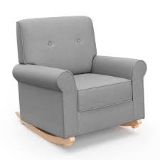 Remember my friend katy and her yellow + gray + pink nursery ? Graco Harper Convertible Rocker Gray Target