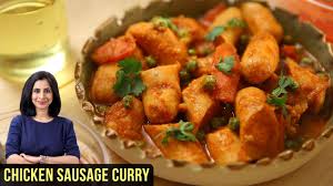 How long do you cook chicken sausage in the oven? Chicken Sausage Curry Recipe How To Make Chicken Sausage Masala Chicken Recipe By Tarika Singh Youtube
