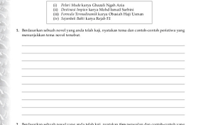 Maybe you would like to learn more about one of these? Contoh Tema Novel Kami