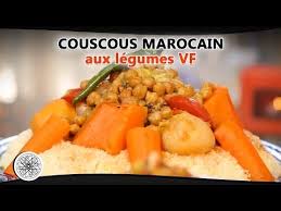 Choumicha Recette De Couscous Marocain Aux Legumes Vf Moroccan Couscous Youtube Couscous Moroccan Food Moroccan Couscous