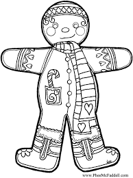 Click on the coloring page to open in a new window and print. Gingerbread People Coloring Pages Coloring Home