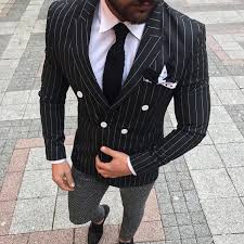 What wedding suits 2020 will be fashionable? 2020 Striped Suit Mens Wedding Suits Custom Made Groom Prom Tuxedos 3 Piece Set Best Man Suit Jacket Pants Vest Suits Aliexpress