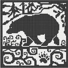 If there is anything we can do to help you please let us know. Spirit Bear Chart Pattern By Melanie Nordberg Knitting Charts Cross Stitch Cross Stitch Charts