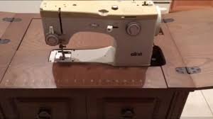 Thus, the first sewing machine made by elna became known as the grasshopper. Elna Tsp 72c Sewing Machine Table Assembly Free Arm Cabinet Youtube