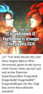 Oct 27, 2016 · dragon ball xenoverse 2 landed just a few days ago (pc version is slated for october 28), and the game already managed to provoke huge interest. 25 Best Memes About Gogeta Ssj4 Gogeta Ssj4 Memes