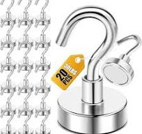 DIYMAG Magnetic Hooks, 30lbs+ Magnet Hook 2026 Cruise Cabin Ship Essentials  Heavy Duty Strong Magnets Refrigerator Fridge Hanging for Classroom Beach  ...