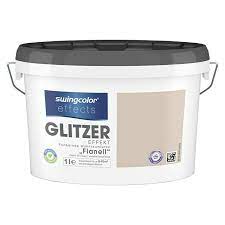 Wandschutzfolie / elefantenhaut folie transparente matt folie Swingcolor Effects Effektfarbe Glitzer Optik Flanell 1 L Matt Bauhaus