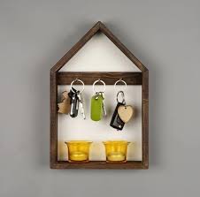 Minar alfa box dekoratif duvar rafı sarı. Ahsap Dekoratif Anahtarlik Raf Alkapida Com