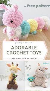 Sweet Adorable Amigurumi Toys Pattern Center Crochet Toys Free Crochet Toys Patterns Crochet Patterns
