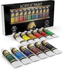 These are the tips and tricks i've learned by using acrylic paint in my art journals. Amazon Com Acrylic Paint Set 12 X 12ml Tubes Lightfast Heavy Body Great Tinting Strength Professional Grade Artist Quality Painting Supplies Premium Paints By Myartscape Home Improvement