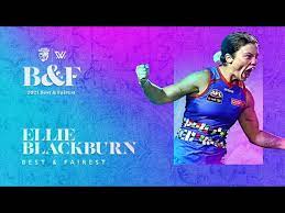 Maybe you would like to learn more about one of these? 2021 Aflw Bnf Ellie Blackburn Youtube