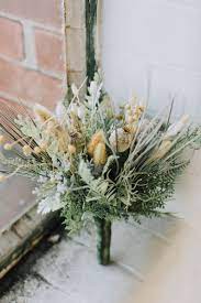 All peach or lilac shades look stunning and eloquently simple, this works very well. Dried Wedding Bouquets You Will Love Dried Flower Bouquet Green Bouquet Rustic Bouquet