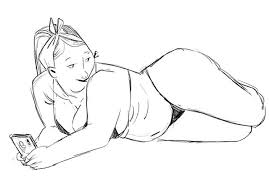 Little Summer Vibe Sketch At Lunch Sketch Sketchbook Doodle Bigsize Bigsummer Summervibes Pose Figuredrawing Art Art Figure Drawing Sketch Book